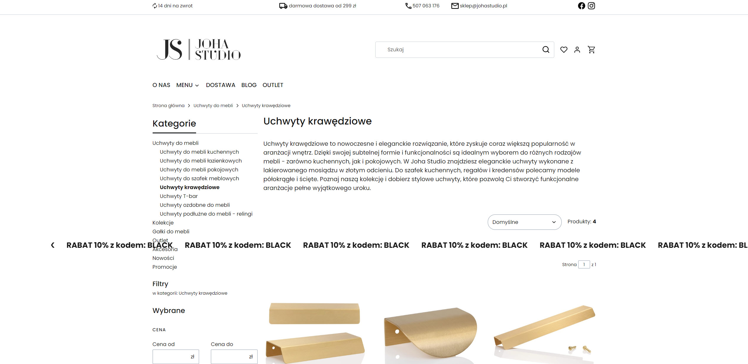 Minimalistyczny styl w praktyce – dlaczego warto wybrać nowoczesne uchwyty krawędziowe?